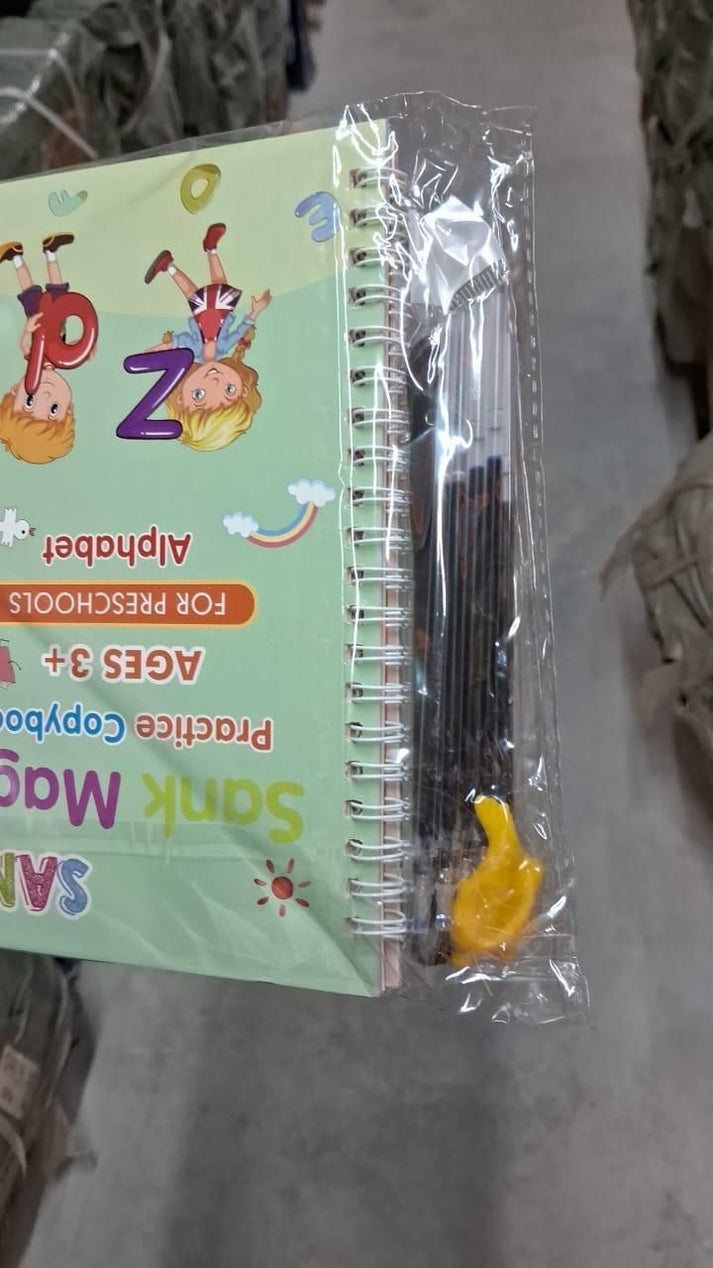 Practice Copybook (4 BOOKS,1 PEN,1 GRIP,10 REFILL)