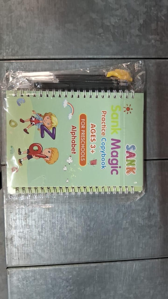 Practice Copybook (4 BOOKS,1 PEN,1 GRIP,10 REFILL)